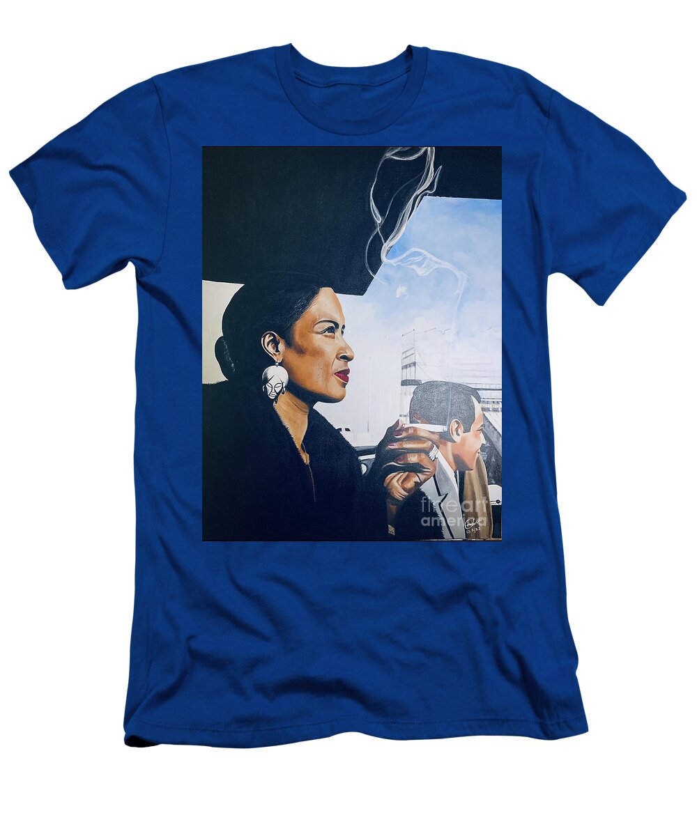 Billie Holiday-Smoking 1 - T-Shirt