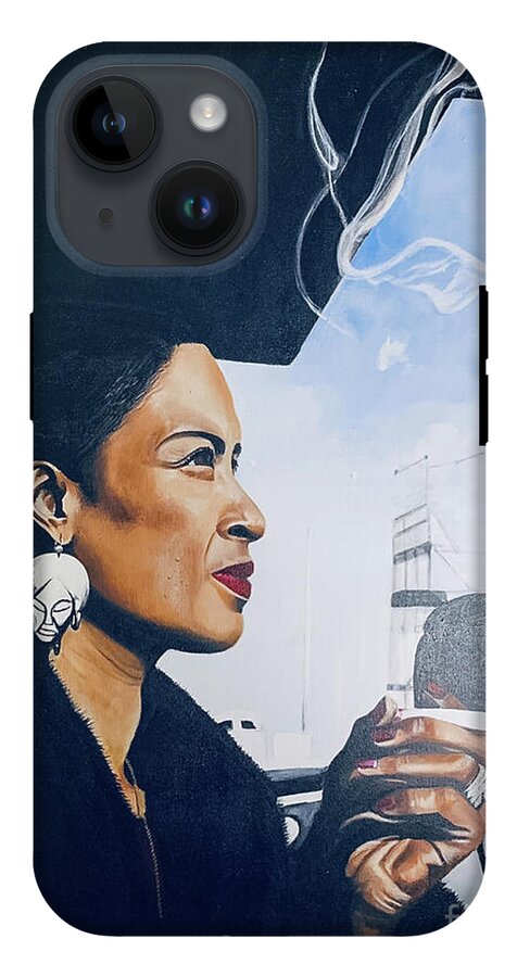 Billie Holiday-Smoking 1 - Phone Case