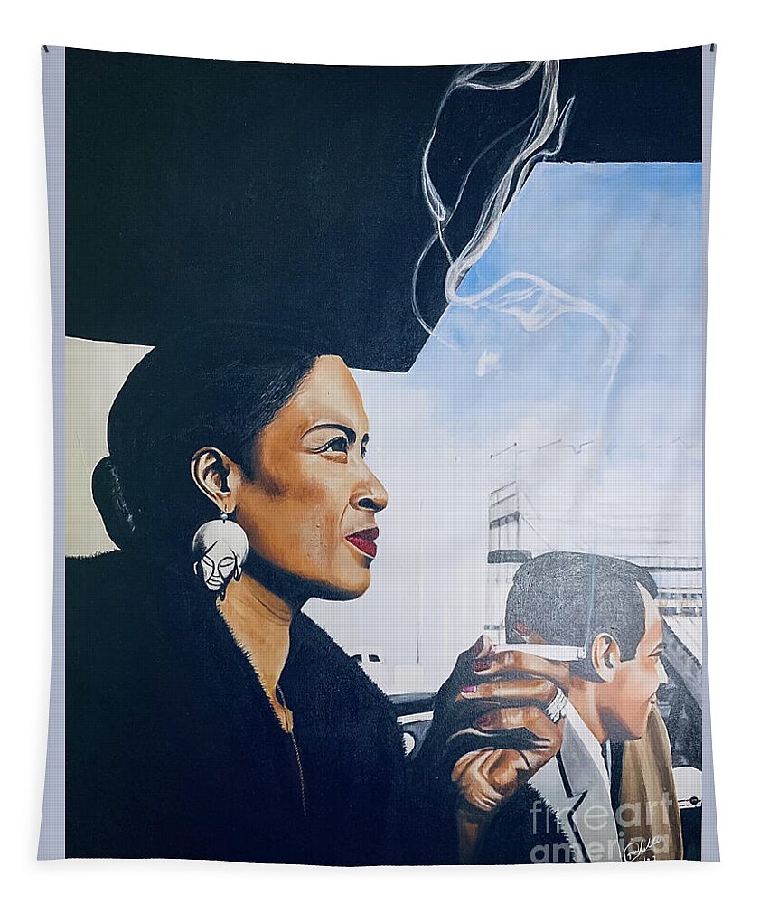 Billie Holiday-Smoking 1 - Tapestry