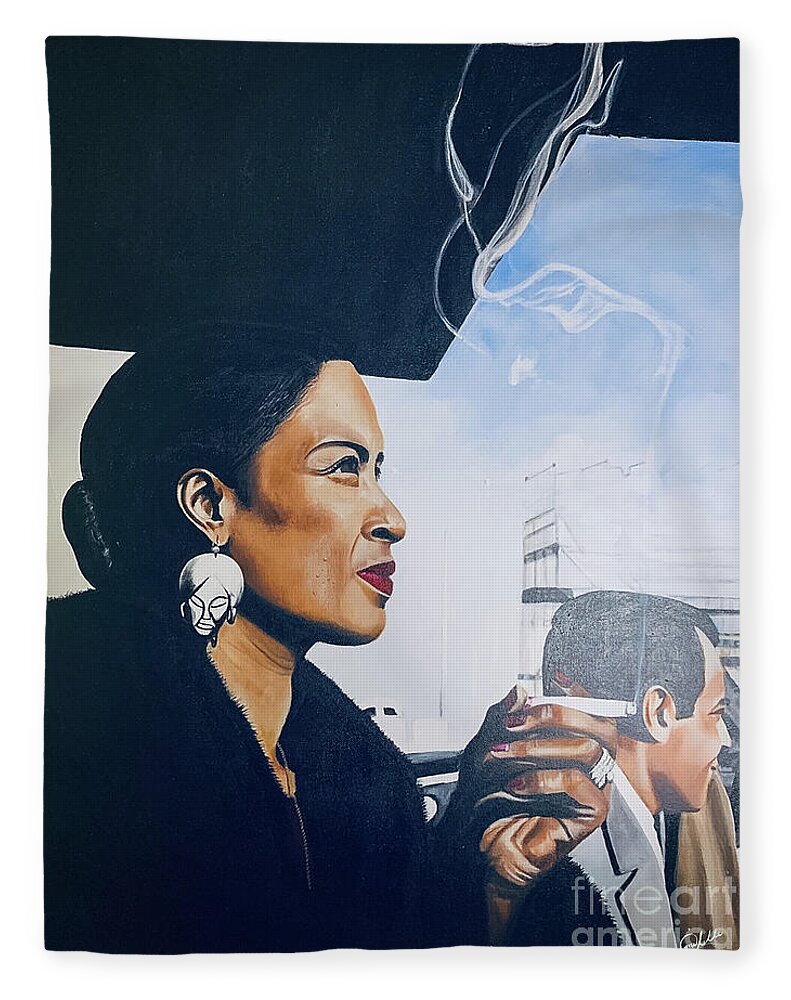 Billie Holiday-Smoking 1 - Blanket