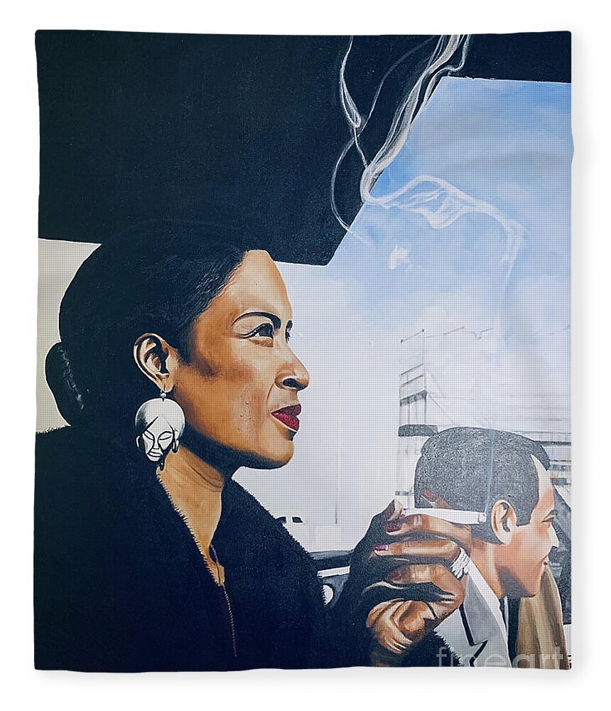 Billie Holiday-Smoking 1 - Blanket
