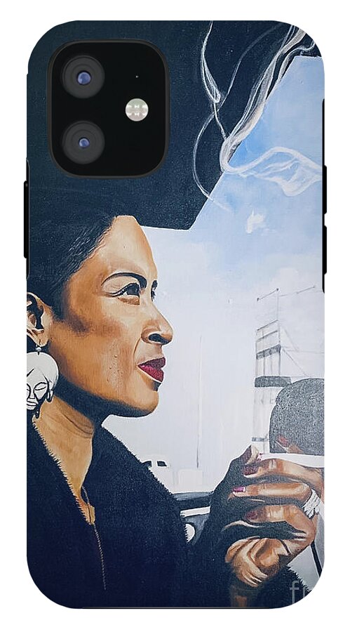 Billie Holiday-Smoking 1 - Phone Case