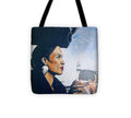 Billie Holiday-Smoking 1 - Tote Bag