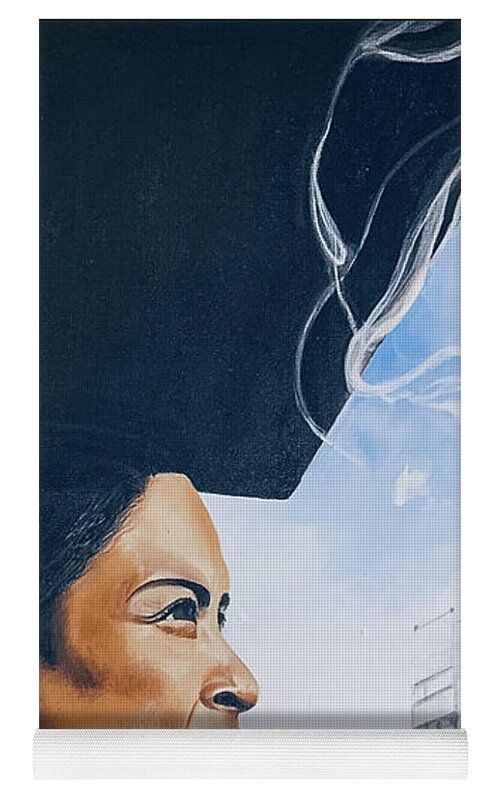 Billie Holiday-Smoking 1 - Yoga Mat