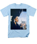Billie Holiday-Smoking 1 - Men's T-Shirt  (Regular Fit)