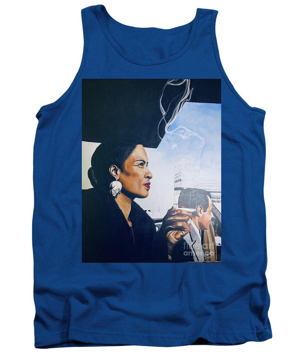 Billie Holiday-Smoking 1 - Tank Top
