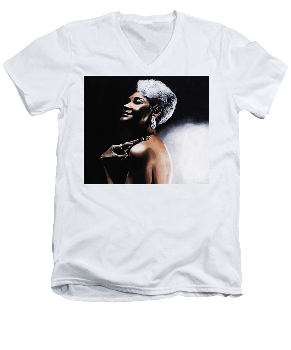 Nancy Wilson 2 - Men's V-Neck T-Shirt