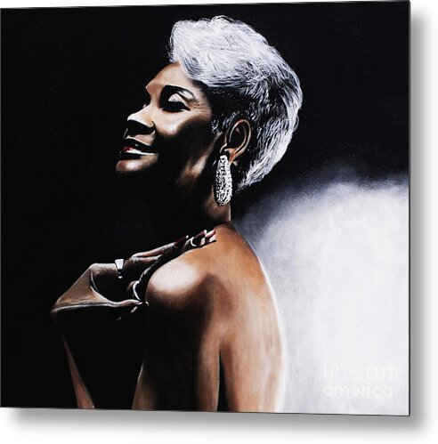Nancy Wilson 2 - Metal Print