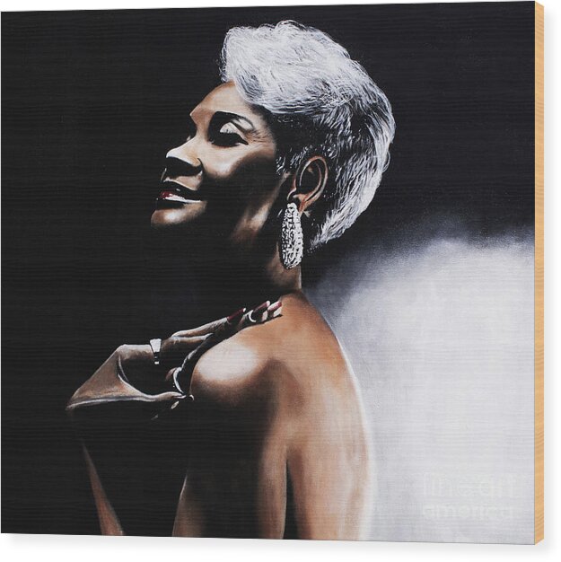 Nancy Wilson 2 - Wood Print