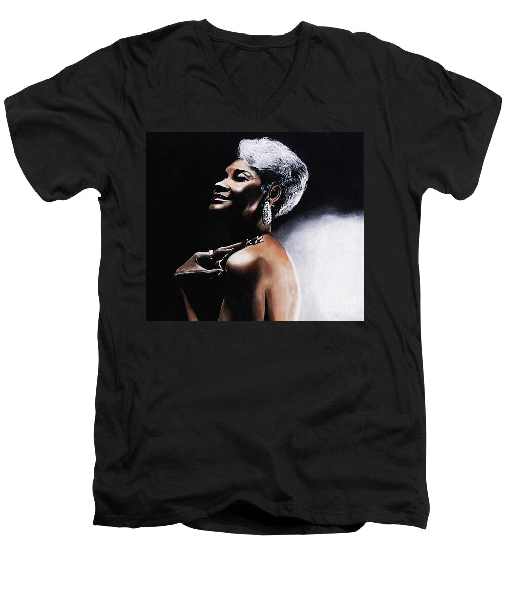 Nancy Wilson 2 - Men's V-Neck T-Shirt
