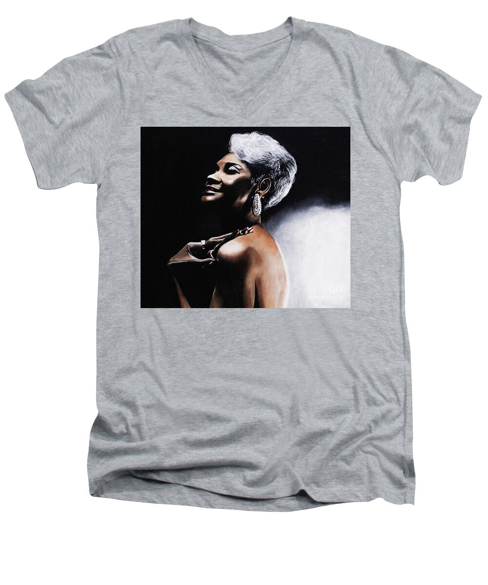 Nancy Wilson 2 - Men's V-Neck T-Shirt