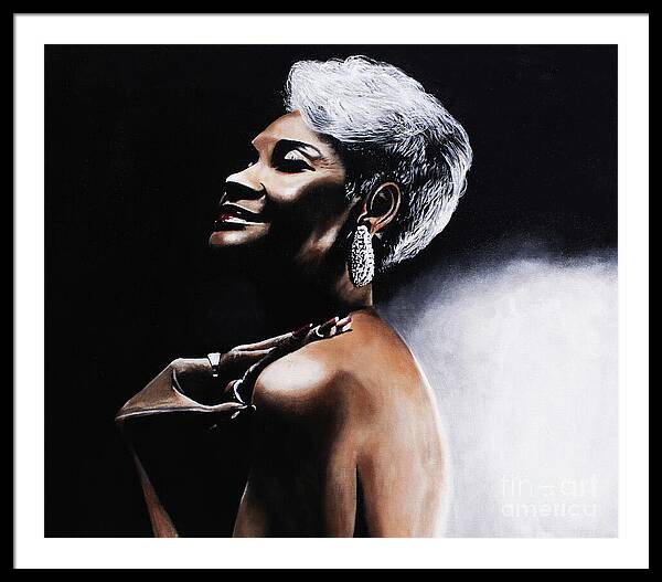 Nancy Wilson 2 - Framed Print