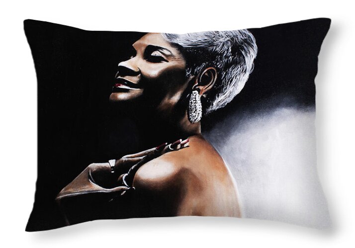 Nancy Wilson 2 - Throw Pillow