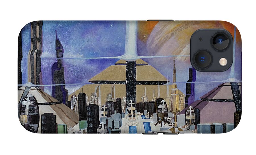 A Futuristic City - Phone Case