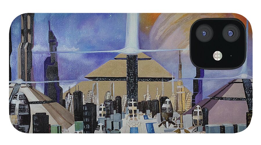 A Futuristic City - Phone Case