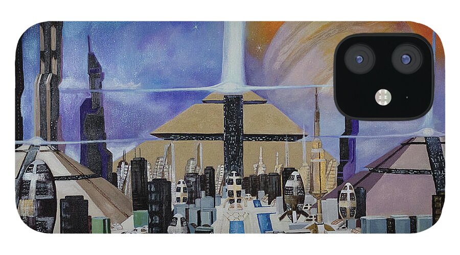 A Futuristic City - Phone Case