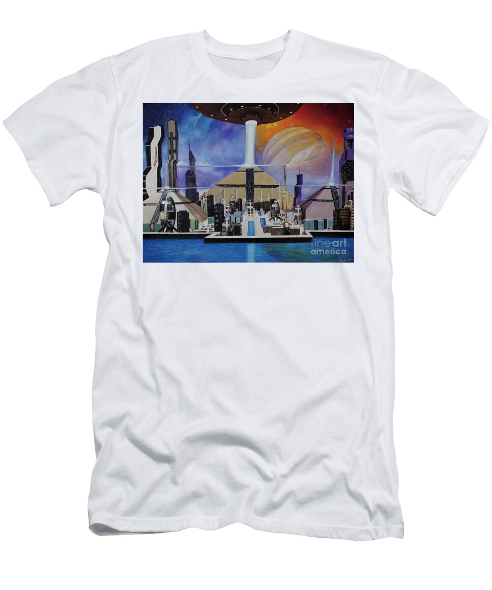 A Futuristic City - T-Shirt