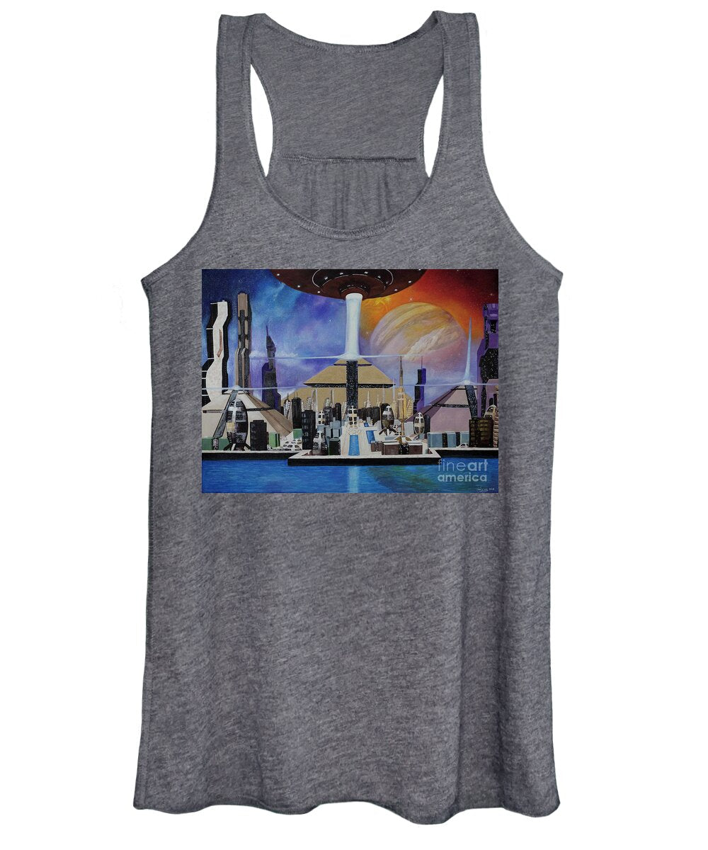 A Futuristic City - Women's Tank Top