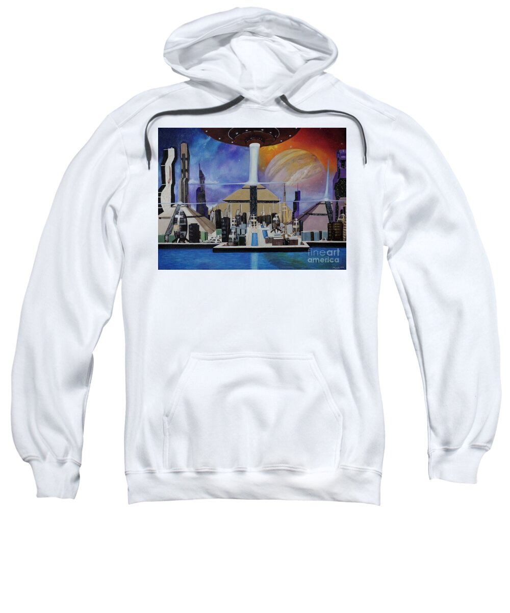 A Futuristic City - Sweatshirt