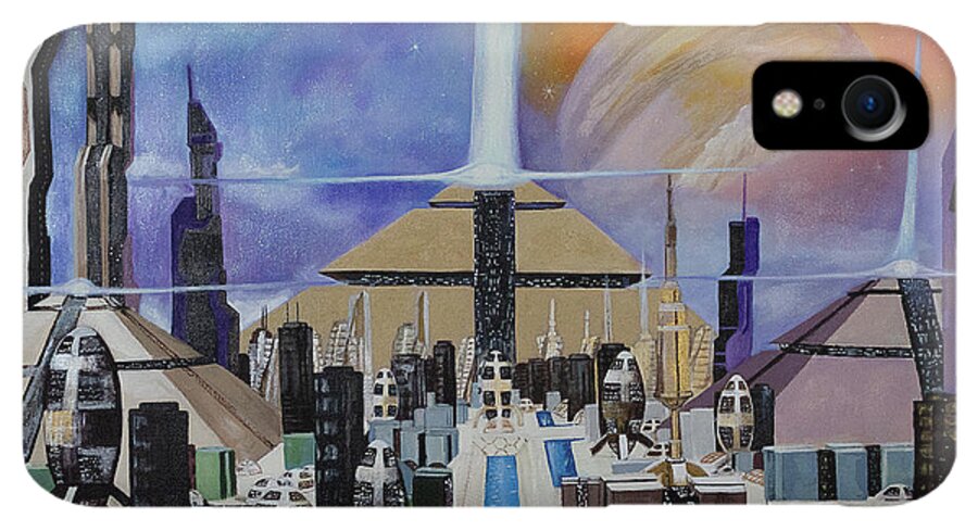 A Futuristic City - Phone Case