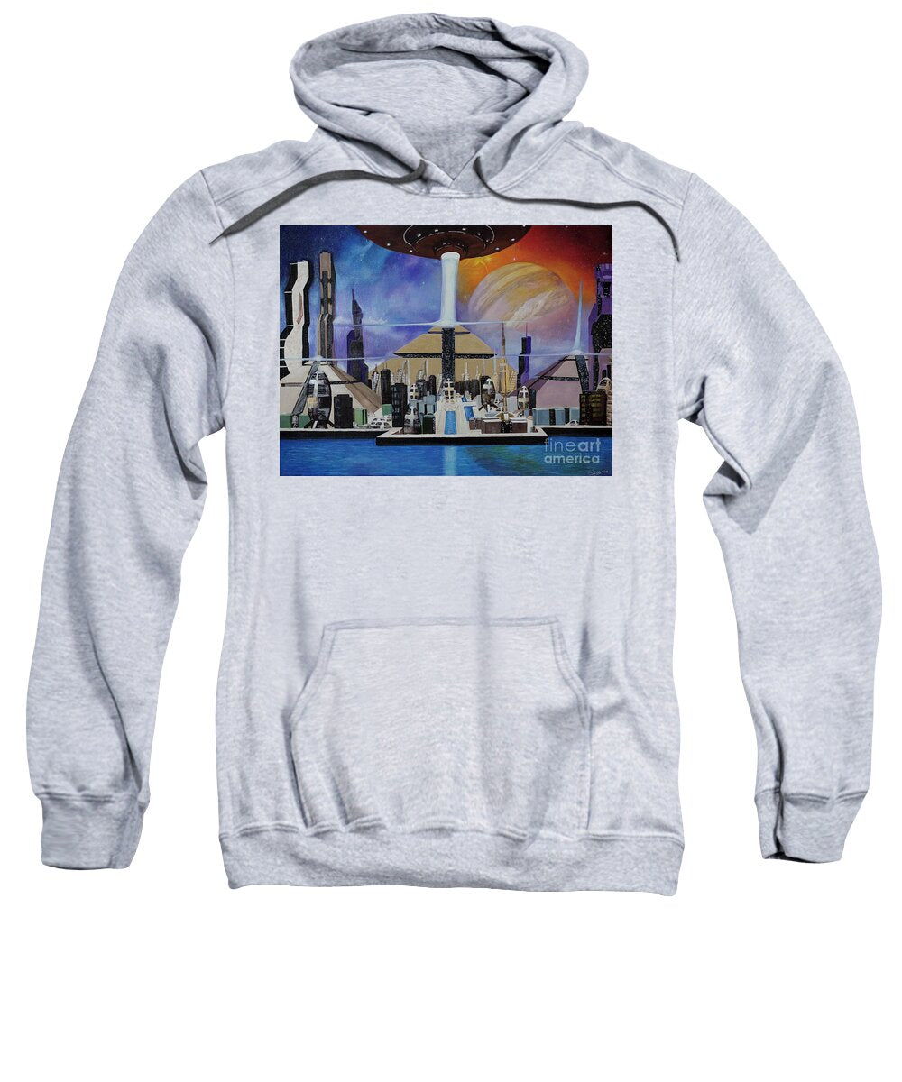 A Futuristic City - Sweatshirt