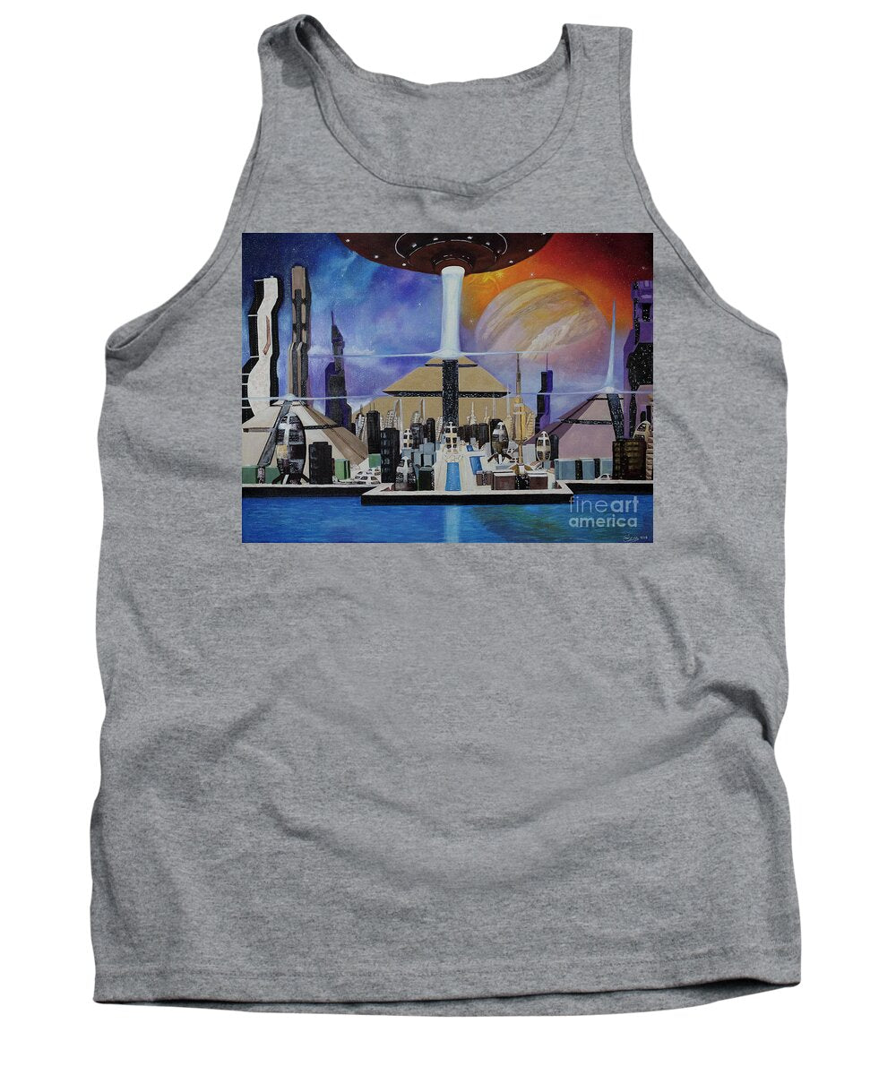 A Futuristic City - Tank Top