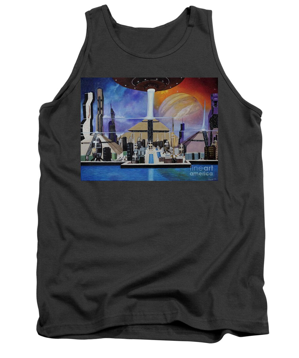 A Futuristic City - Tank Top