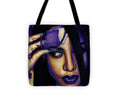 Aaliyah In Shades of Purple - Tote Bag