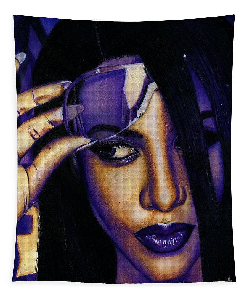 Aaliyah In Shades of Purple - Tapestry