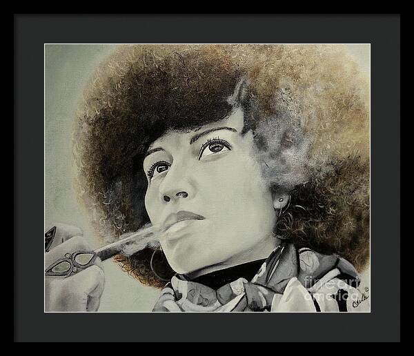 Angela Davis - Framed Print