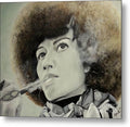 Angela Davis - Metal Print