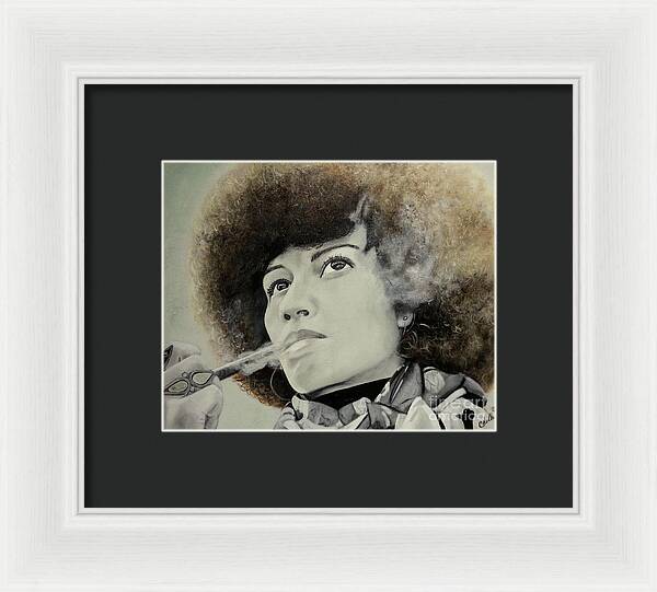 Angela Davis - Framed Print
