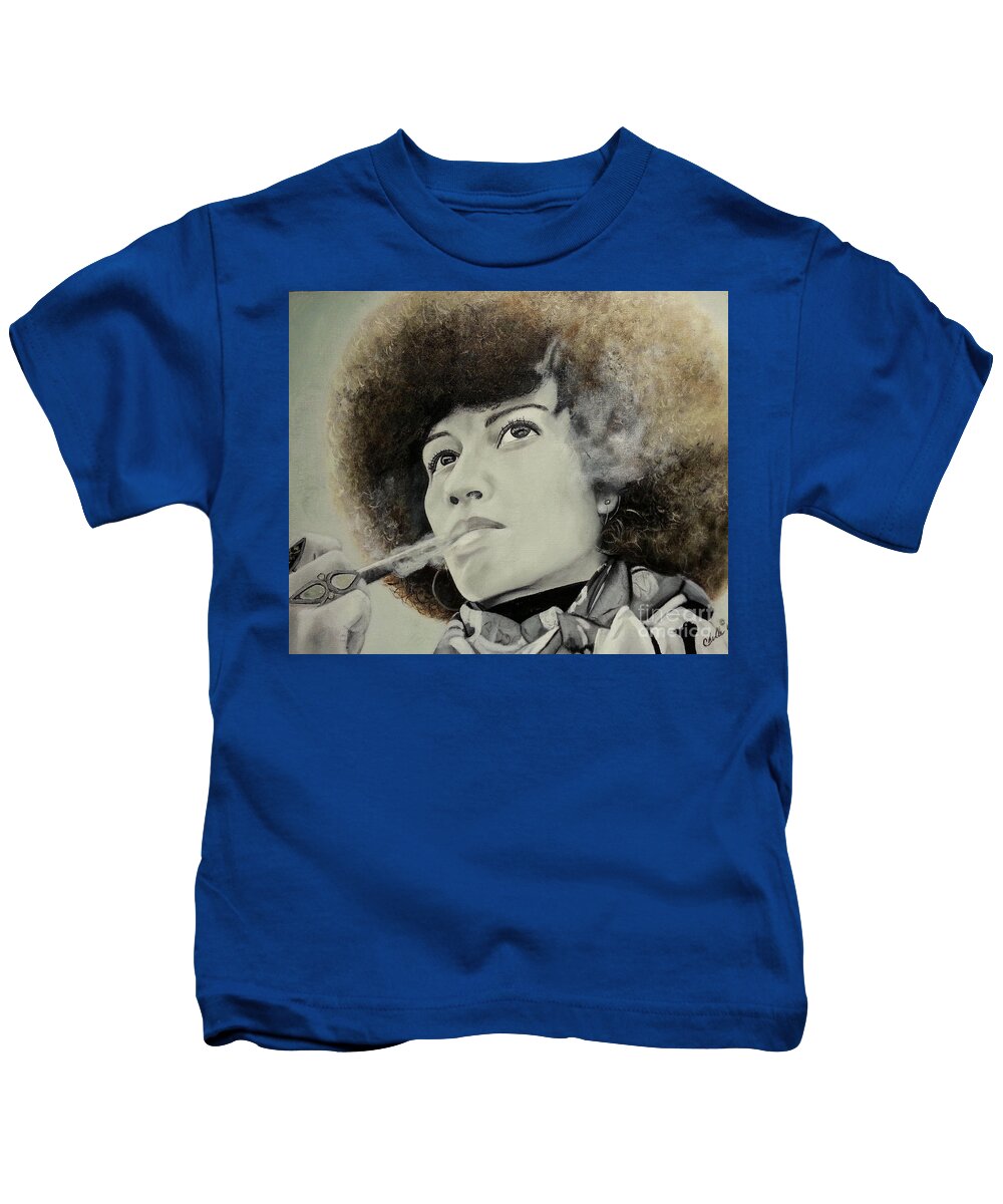 Angela Davis - Kids T-Shirt