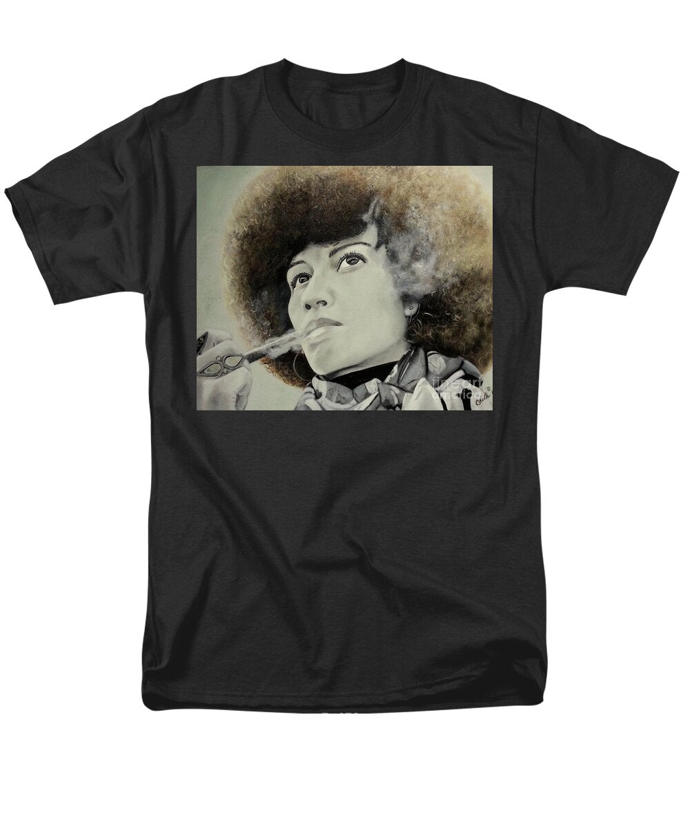 Angela Davis - Men's T-Shirt  (Regular Fit)