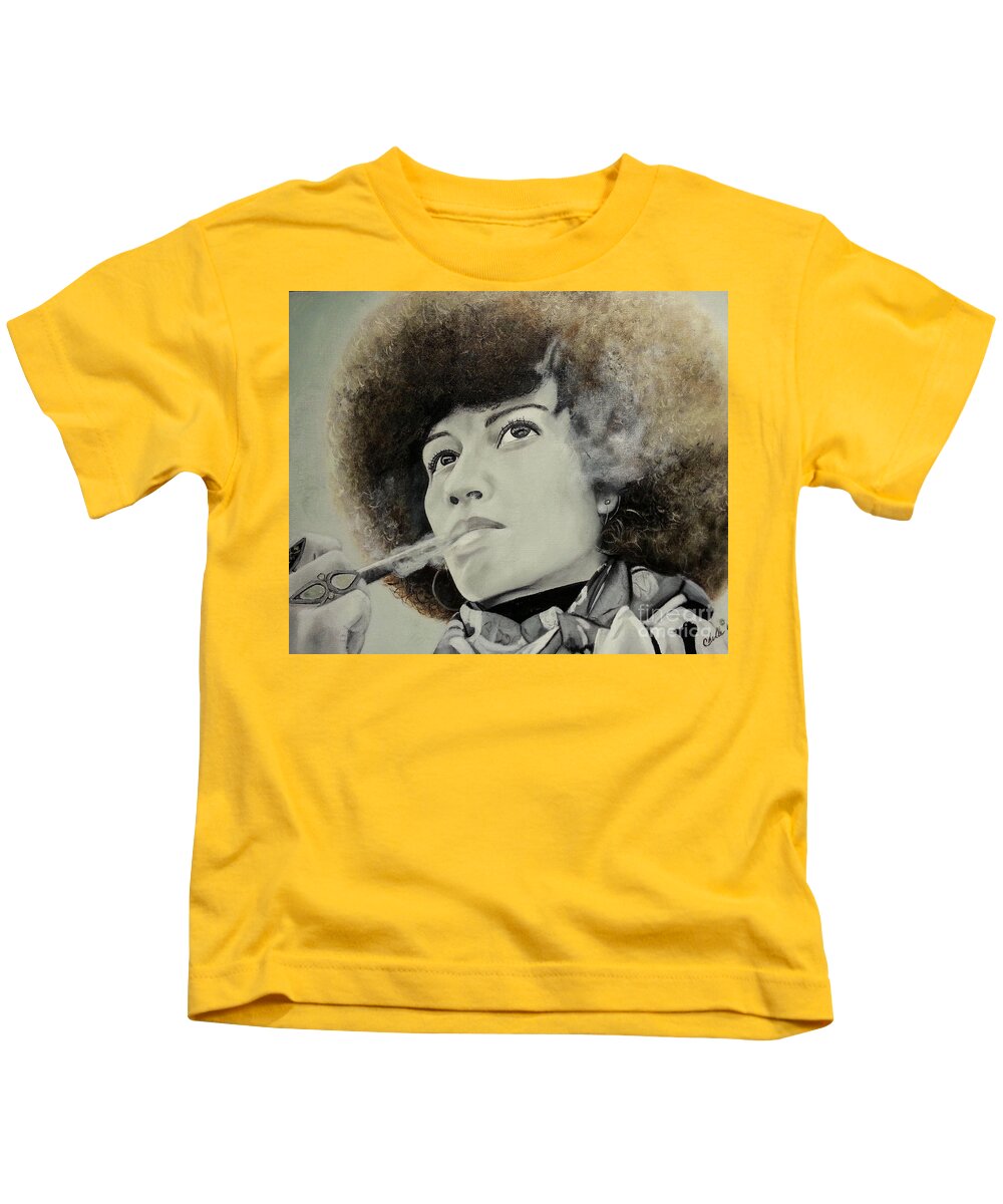 Angela Davis - Kids T-Shirt