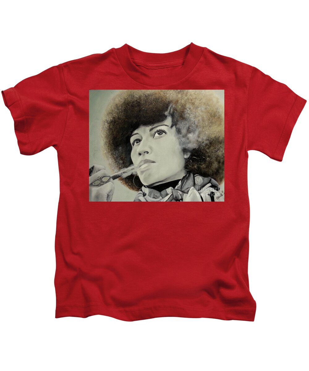 Angela Davis - Kids T-Shirt