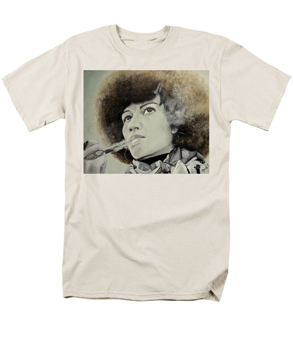 Angela Davis - Men's T-Shirt  (Regular Fit)