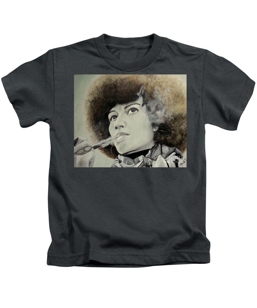 Angela Davis - Kids T-Shirt