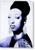 Regal Josephine Baker - Greeting Card