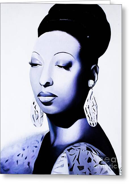 Regal Josephine Baker - Greeting Card