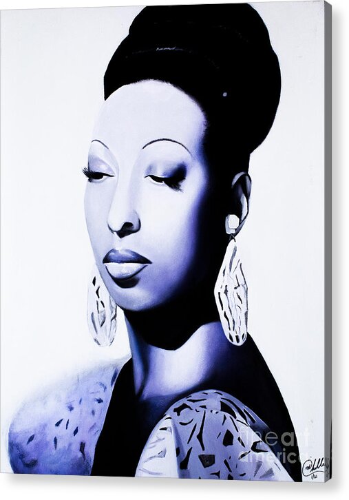 Regal Josephine Baker - Acrylic Print