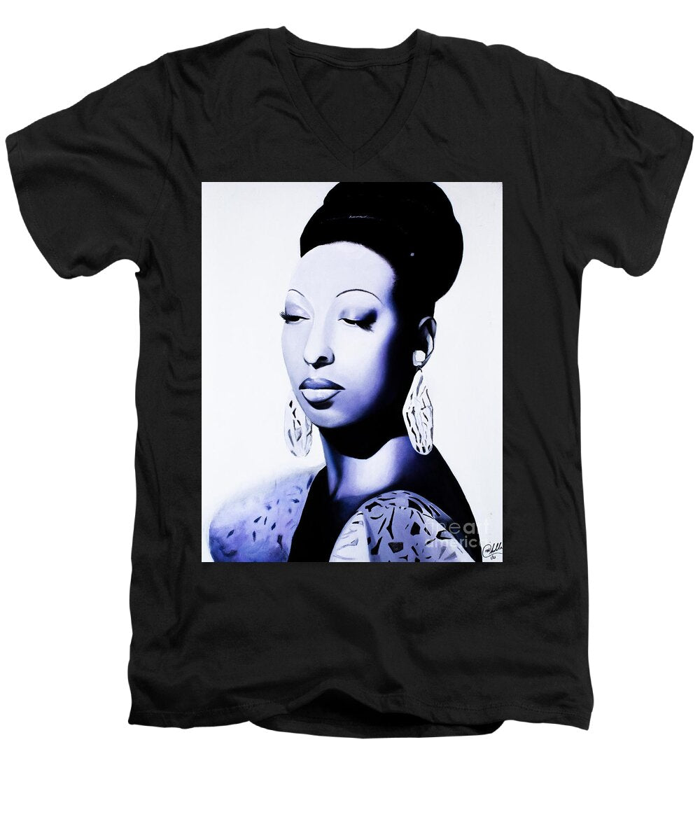 Regal Josephine Baker - Men's V-Neck T-Shirt