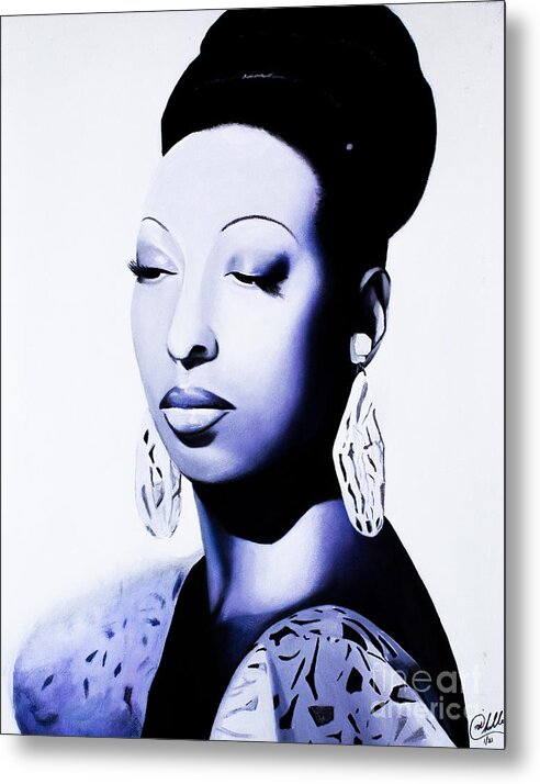 Regal Josephine Baker - Metal Print