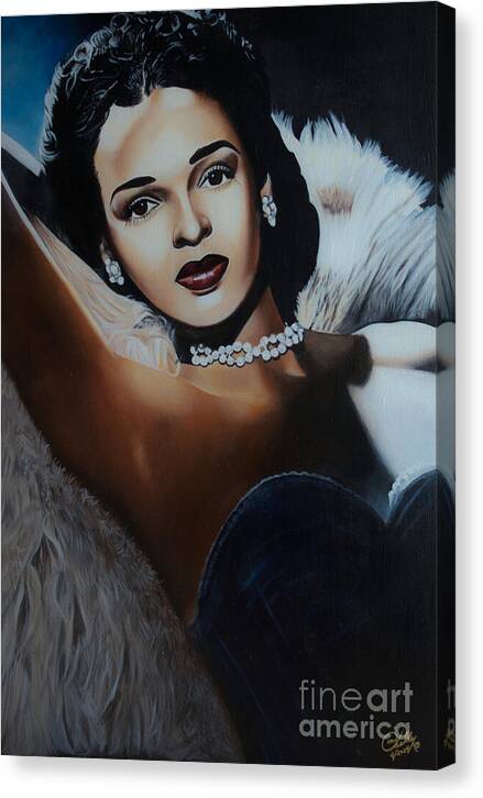 The Legendary Dorothy Dandridge - Canvas Print