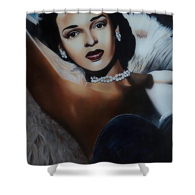 The Legendary Dorothy Dandridge - Shower Curtain