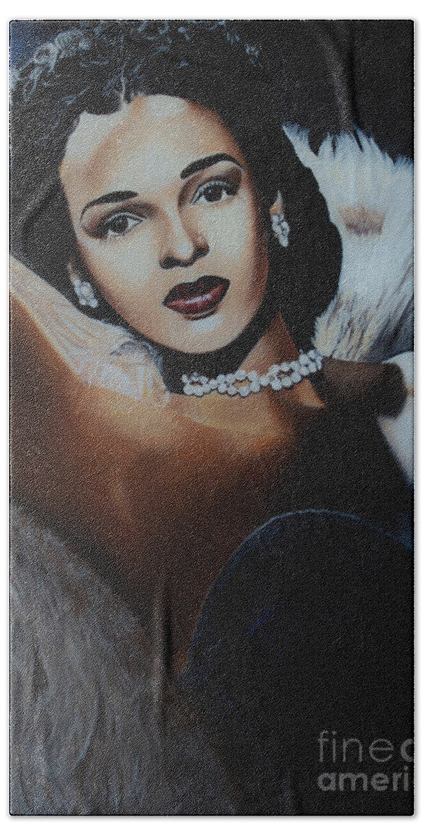The Legendary Dorothy Dandridge - Bath Towel