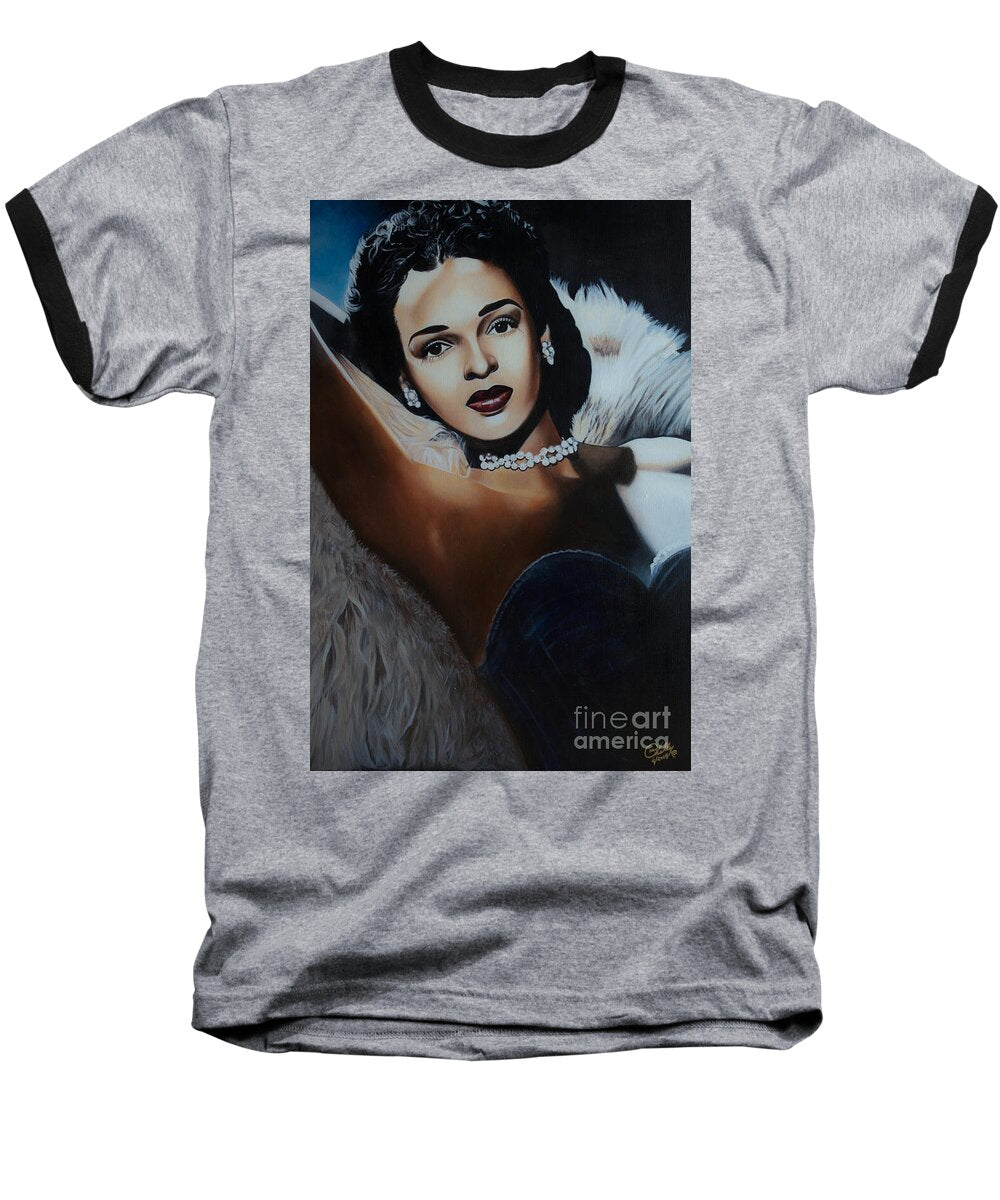 The Legendary Dorothy Dandridge - Baseball T-Shirt