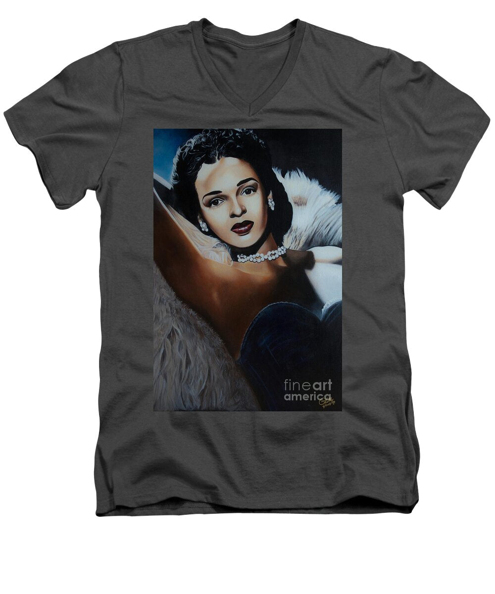 The Legendary Dorothy Dandridge - Men's V-Neck T-Shirt