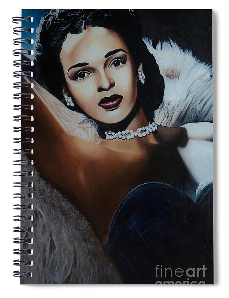 The Legendary Dorothy Dandridge - Spiral Notebook