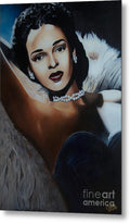 The Legendary Dorothy Dandridge - Metal Print